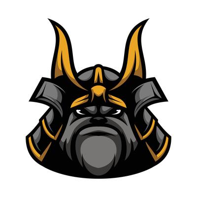 Bulldog Samurai Design