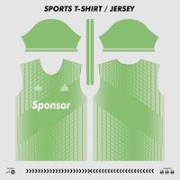 Vector t-shirt sport design, sublimation jersey