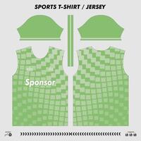 Vector t-shirt sport design, sublimation jersey