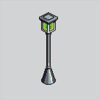 Pixel art illustration Park Lamp. Pixelated Park Lamp. Park Lamp. pixelated for the pixel art game and icon for website and video game. old school retro. vector