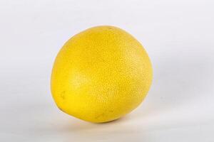 Fresh yellow sweet tropical Pomelo photo