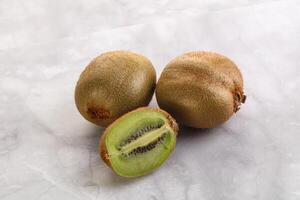 Sweet ripe and juicy kiwi fruit photo