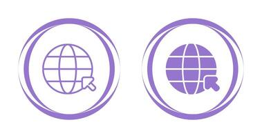 icono de vector de internet