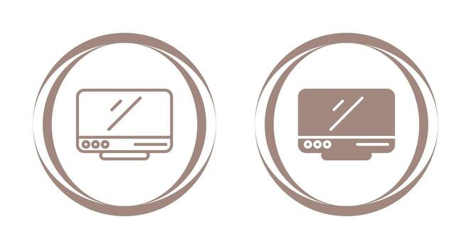 icono de vector de pc