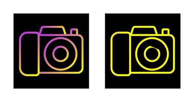 icono de vector de cámara dslr