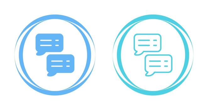 icono de vector de burbuja de chat