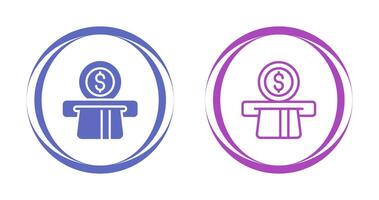Automated Teller Machine Vector Icon