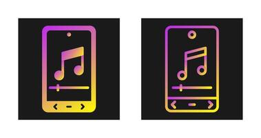 Music Player Vector Icon