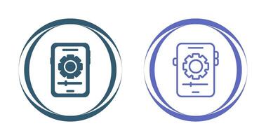 Smartphone Settings Vector Icon