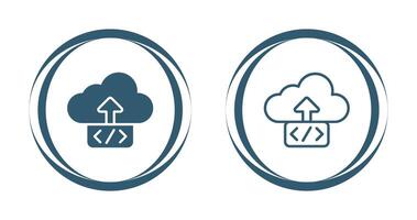 Cloud Deployment Vector Icon