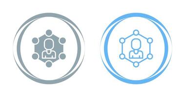 Network Segmentation Vector Icon