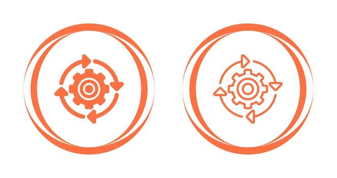 continuo integración vector icono