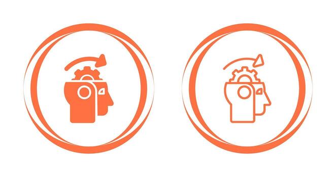 Machine Learning Vector Icon