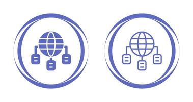 Network as a Service Vector Icon