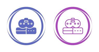 juego de azar consola controlador vector icono