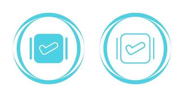 Tick Box Vector Icon