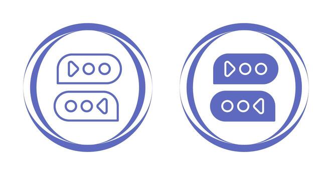 Conversation Vector Icon