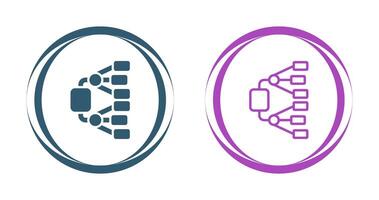 Network Diagram Vector Icon