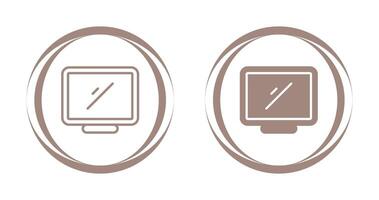 Desktop Computer Vector Icon