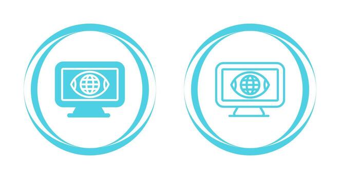 Computer Vector Icon