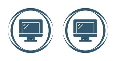 Computer Monitor Vector Icon