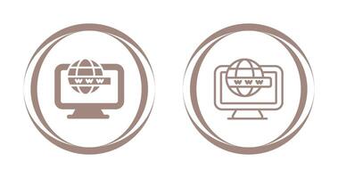Computer Vector Icon