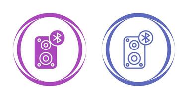 Portable Bluetooth Speaker Vector Icon