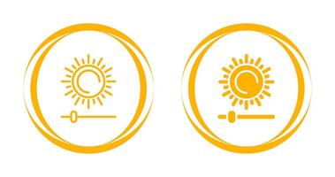 Brightness And Contrast Vector Icon