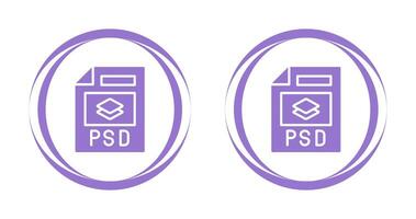 psd archivo vector icono