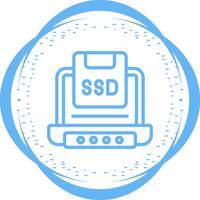 Solid State Drive Vector Icon