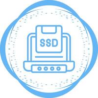 Solid State Drive Vector Icon