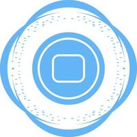 Stop Button Vector Icon