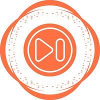 Next Track Button Vector Icon