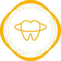 icono de vector de dientes