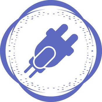 icono de vector de enchufe