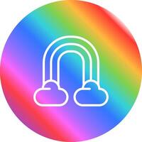 Rainbow Vector Icon