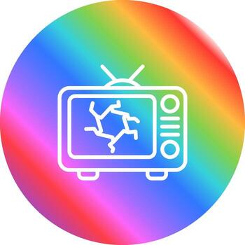 icono de vector de computadora