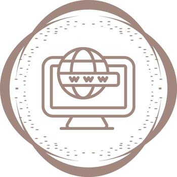 Computer Vector Icon