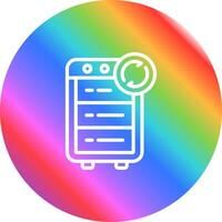 Backup Server Vector Icon
