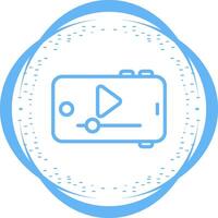 icono de vector de vídeo