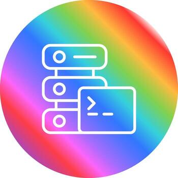 SSH Hosting Vector Icon