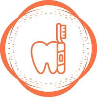 Toothbrush Vector Icon