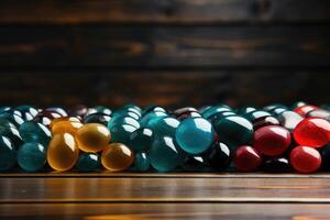 AI generated Abstract stone marbles and transparent background design images photo