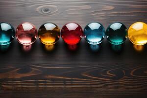 AI generated Abstract stone marbles and transparent background design images photo