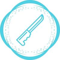 icono de vector de cuchillo