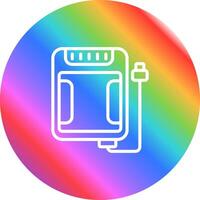 SSD Storage Vector Icon