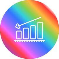 Chart Decreasing Vector Icon