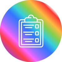 Clipboard Vector Icon