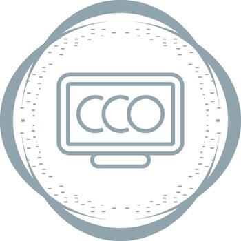 Desktop Computer Vector Icon