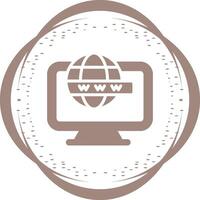 Computer Vector Icon